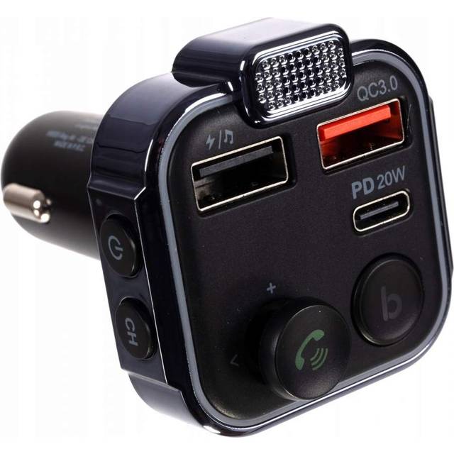 Bluetooth transmitter with car charger 12 V / 24 V