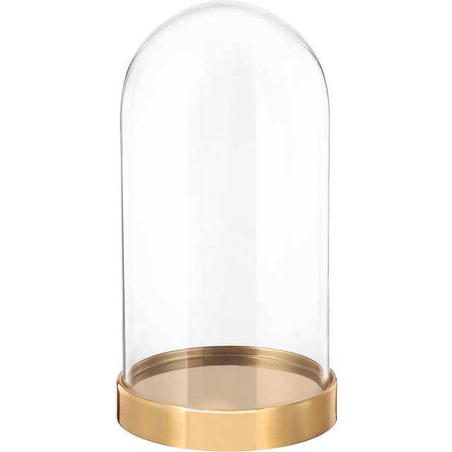 BEGÅVNING glaskupa med fat, 19 cm