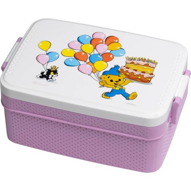 Rätt start Bamse Kalas, Lunchlåda - Rosa