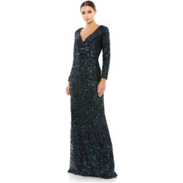 Mac Duggal Sequined Gown