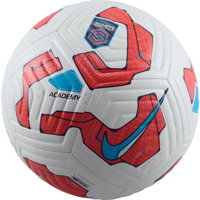 Nike Fotboll Academy Women's Super League - Vit/Röd/Blå - ['Vit'] (Ball SZ. 3)