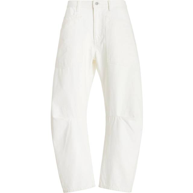 Shon Barrel Jeans - CREAM - 27