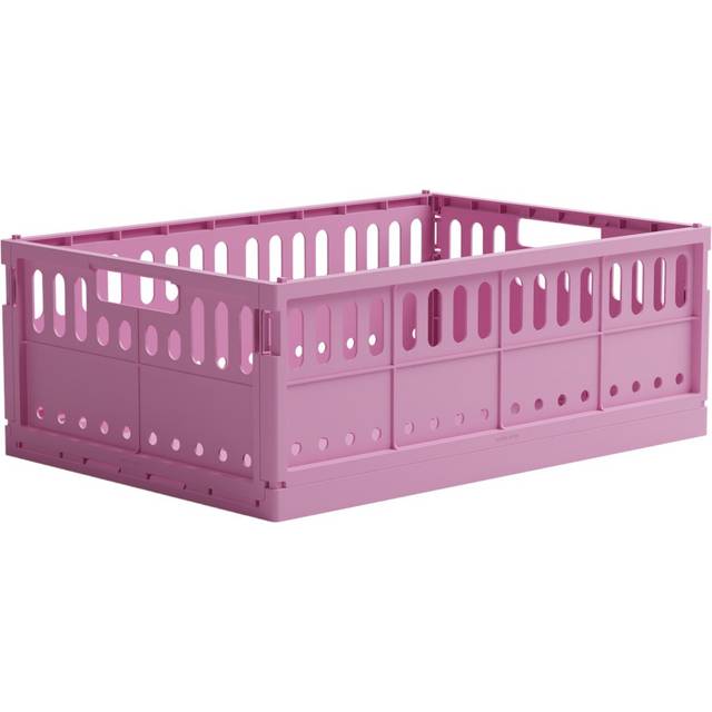 Made Crate - Made Crate Maxi - Lådor - soft fuchsia - W48 x L34 x H17 cm