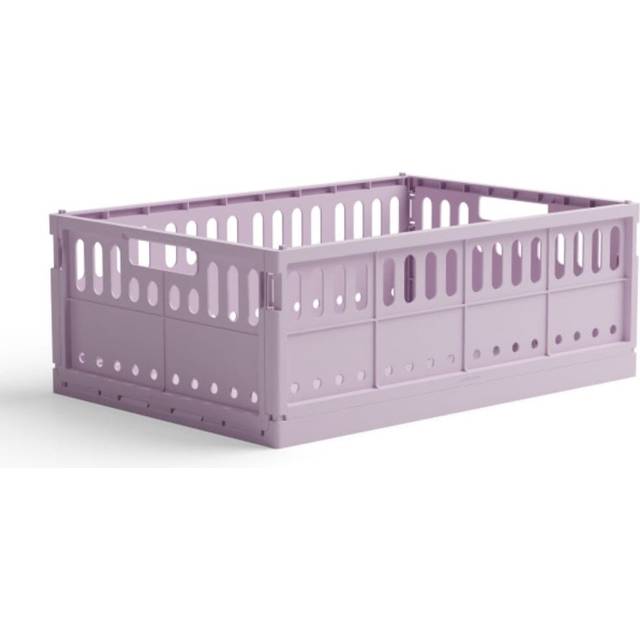 Made Crate - Made Crate Maxi - Lådor - lilac - W48 x L34 x H17 cm