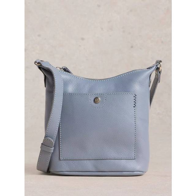 White Stuff Mini Fern Leather Crossbody Bag