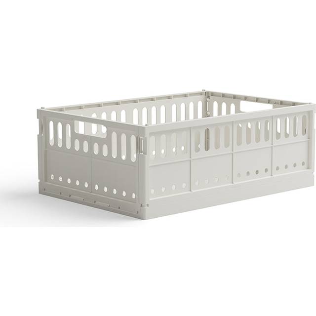Made Crate - Made Crate Maxi - Lådor - milk - W48 x L34 x H17 cm