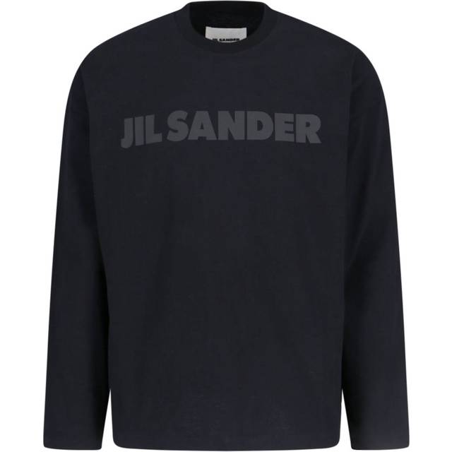 Jil Sander, Topp, Herr, L, Bomull, Långärmad Tröja - black (L)