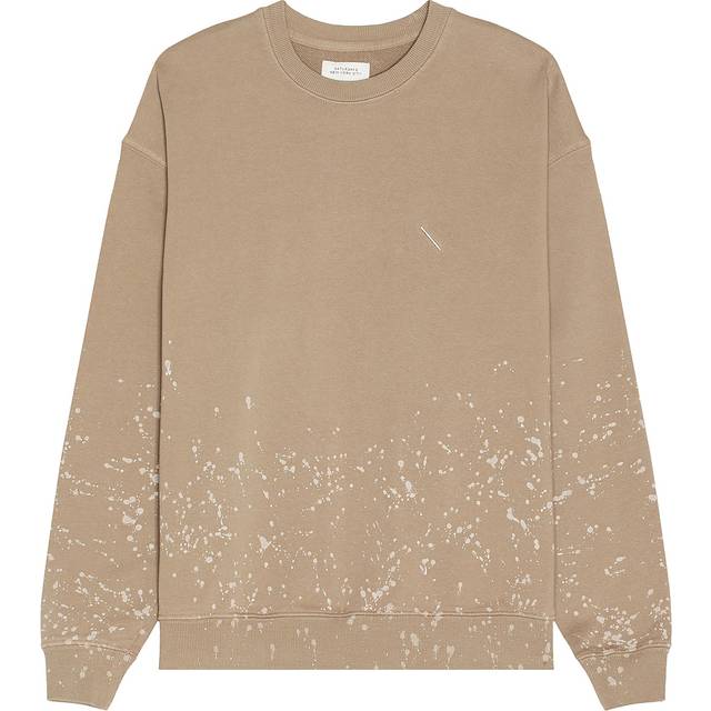 SATURDAYS NYC Heavy Weight Dropping Sweatshirt in Sand Beige - Nude. Size S (also in ). (S)