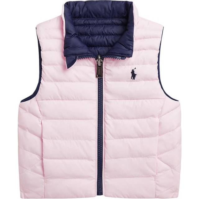 Ralph Lauren Täckväst För Baby Newport Navy/Hint Of Pink | Marinblå | 12 months
