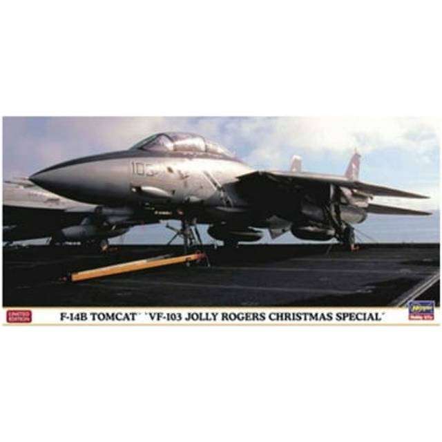 Hasegawa US Navy Tomcat Jolly Rogers Christmas Special Plastic Model 02391 1/72 F-14B VF-103