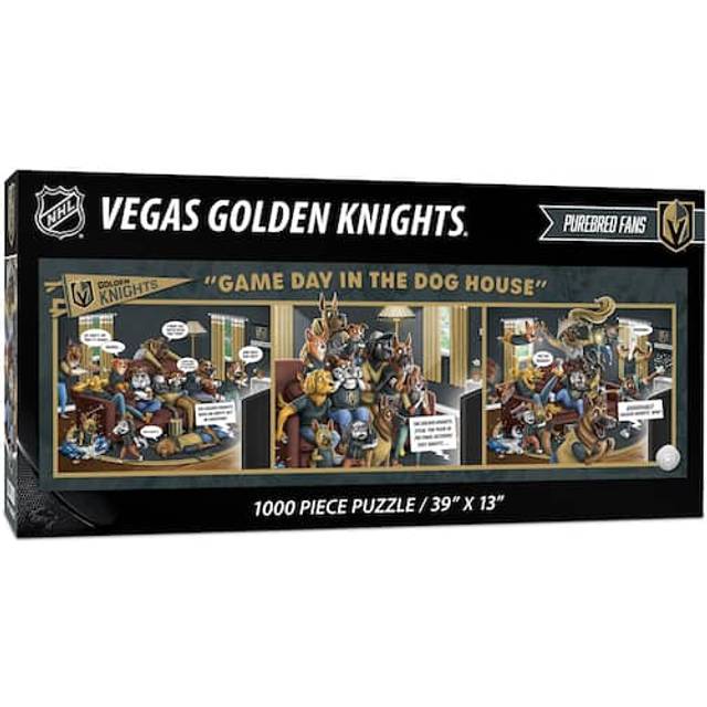YouTheFan NHL Vegas Golden Knights Game Day in The Dog House 1000pc Puzzle