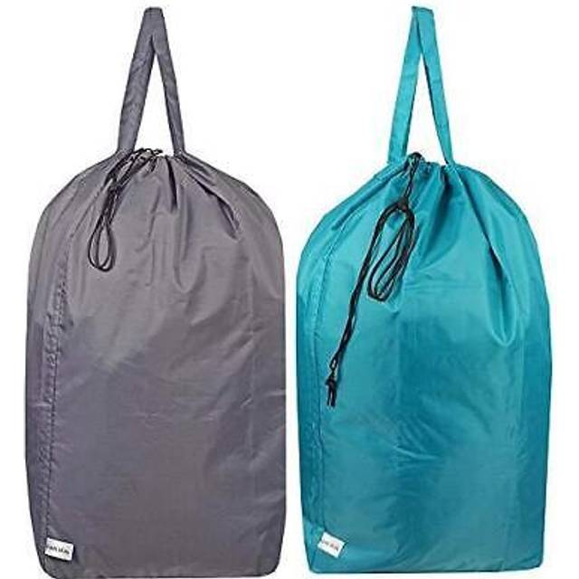 UniLiGis Tear Proof Nylon Laundry Bag with Handles Hamper Liner with Drawstring Closure for Travel Dirty Clothes Bag Fit Most Laundry Hamper and Sorte