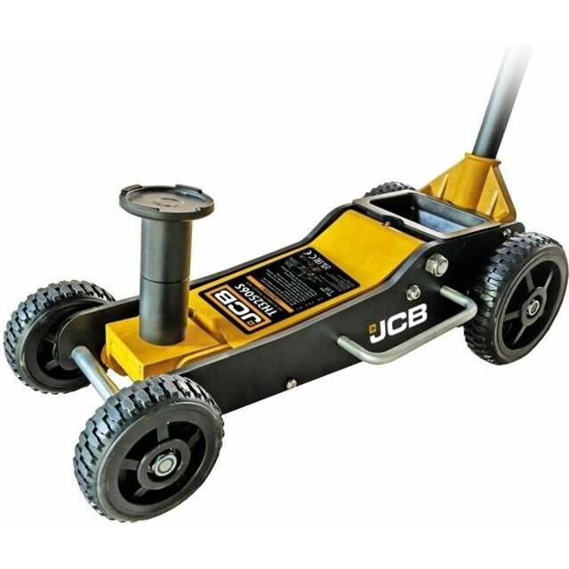 JCB 2.5 Tonne Off-Road SUV Double-Pump Aluminium Trolley Jack : JCB-TH32506S