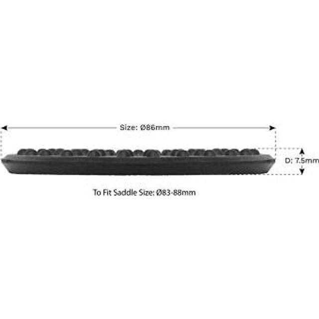 Sealey safety rubber jack pad - type b jp11