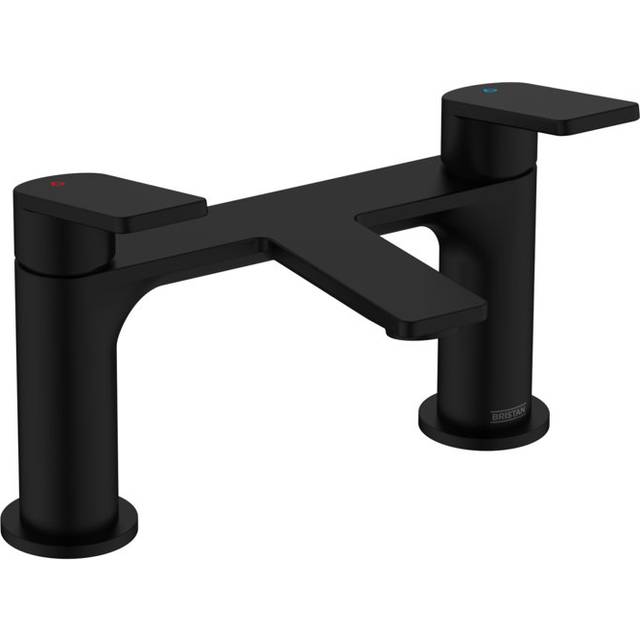 FRAMMENTO 2 Handle Bath Bath Filler - Black (9.5cm)