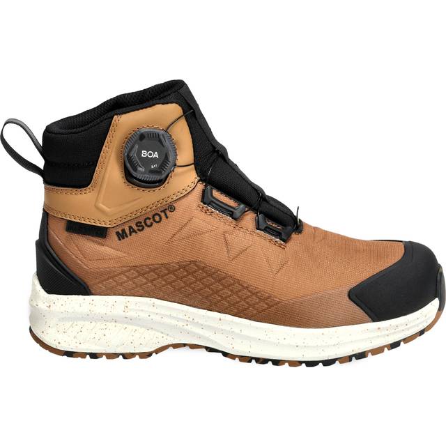 Mascot Workwear F1602 Customized Safety Boot Nut Brown UK10.5 Shoe Siz