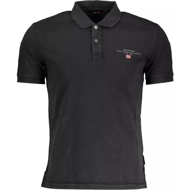 Polo shirt Napapijri Elbas Jersey - Noir - XL
