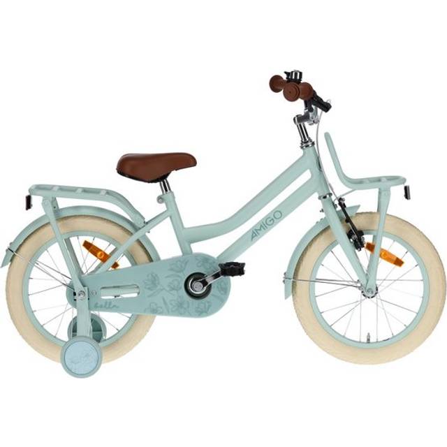 AMIGO Amigo - Barncykel - Bella 16 Tum 26 Cm Fotbroms Grön