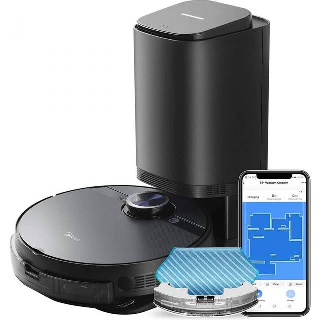 Midea Robotstøvsuger S8+ Med Dockningstation