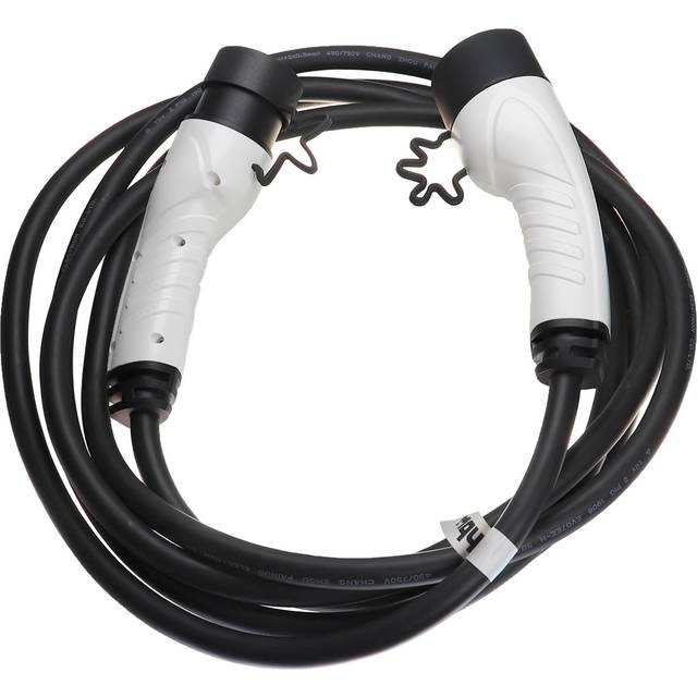 Vhbw - Charging Cable Type 2-Type 2 compatible with Mitsubishi Outlander phev Electric Car - Connector Cable, 3-Phase, 16 a, 11 kW, 5 m
