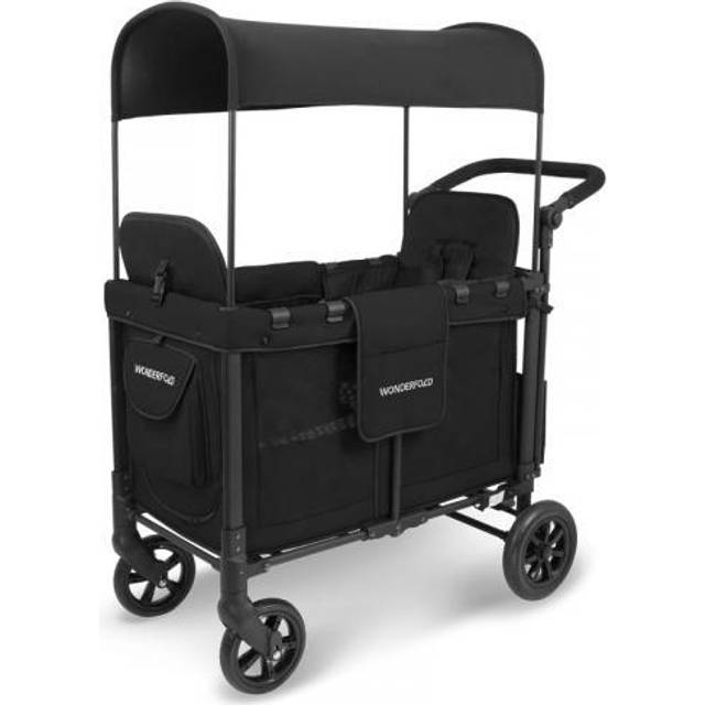 Wonderfold W2 Original Stroller Wagon - Jet Black
