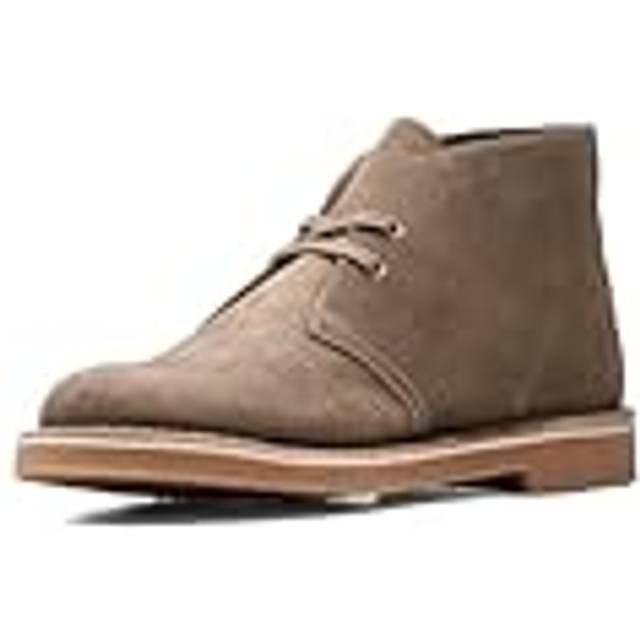Clarks Desert Boot Bushacre 3 herr Chukka-stövel, Beige, 45 EU