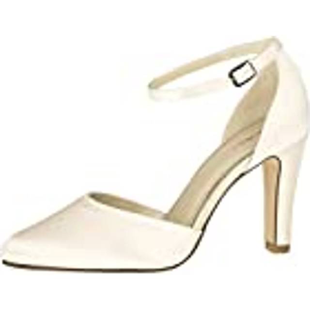 Rainbow Club Bröllopsskor Dana - Ivory Satin - Pumps Kvinnor