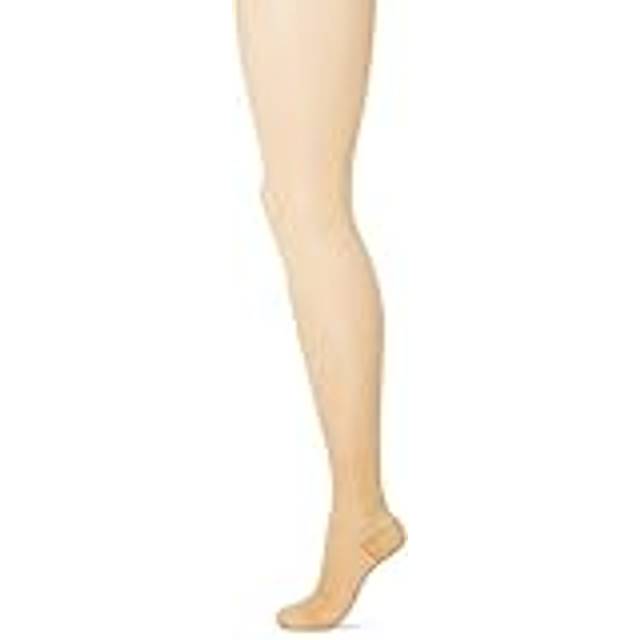 Women's 1 Pair Charnos 30 Denier Energising Firm Support Compression Tights Natural Tan L - Skin Tones