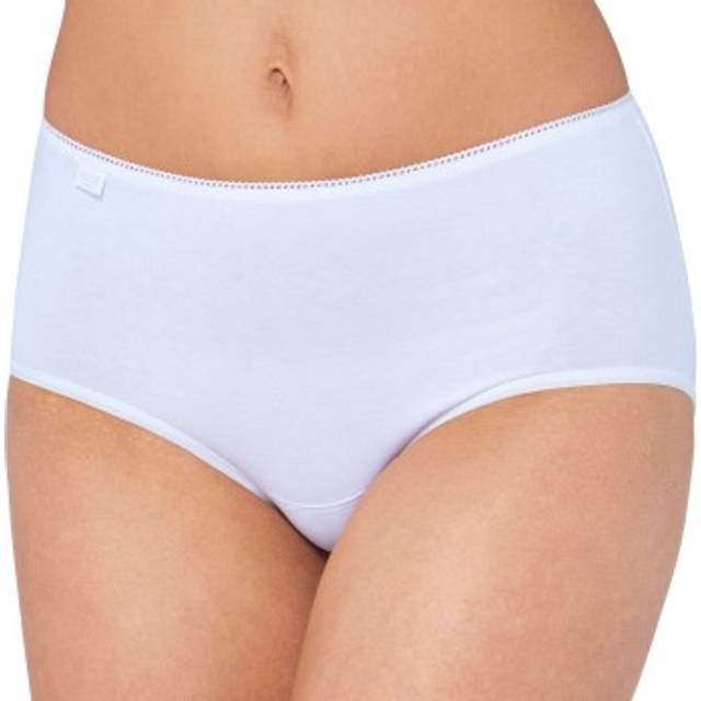 Sloggi Bikini (set om 3) dam, Vitt och blått, 42