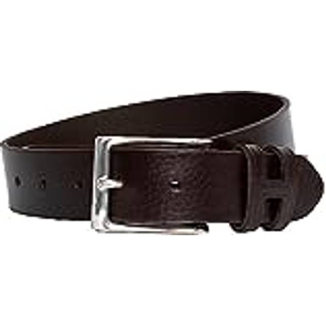 Hackett London Leather Monogram Belt