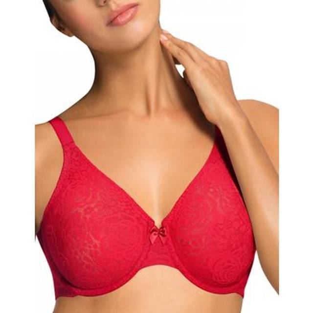 Wacoal Womens Halo Lace Underwire Bra - Beige Polyamide - Size 38E