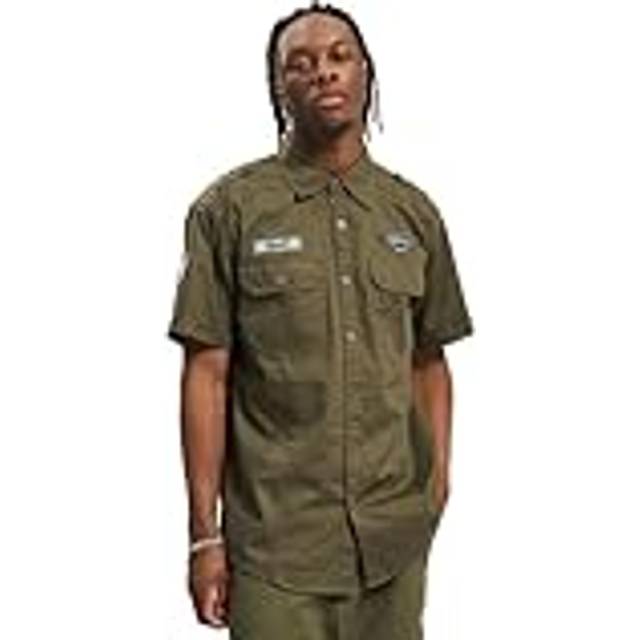 Brandit B Luis Vintage Shirt Short Sleeve Olive / 5XL Skjorta