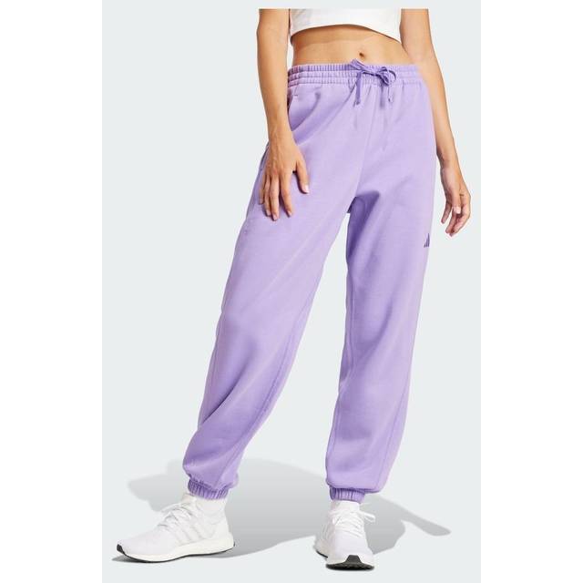 adidas Women's 3 Stripes FT CF Pants Träningsbyxa Dam Storlek L Färg grå/svart