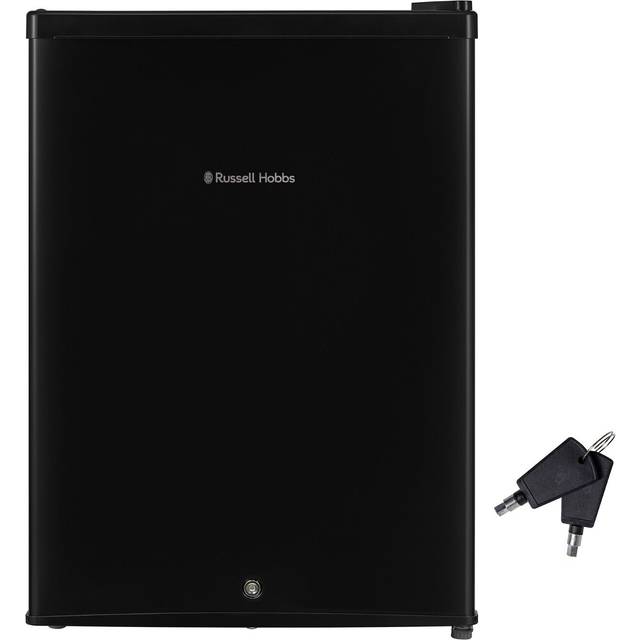 Russell Hobbs Table Top RH67TTLF0E1B Mini Fridge with Ice Box - Black - E Rated