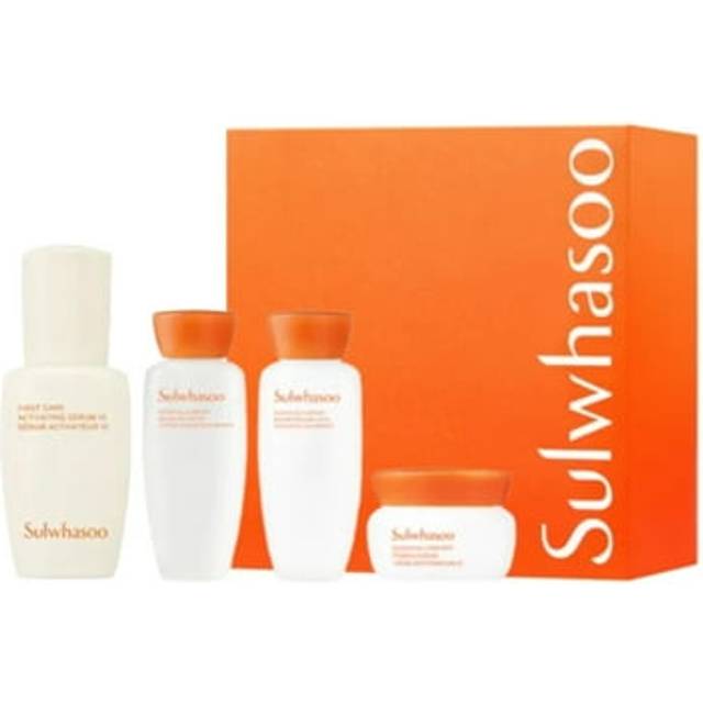 [SULWHASOO] Essential Daily Routine Kit (Include 4 items) (Sample) 1pc + Sample Gifts