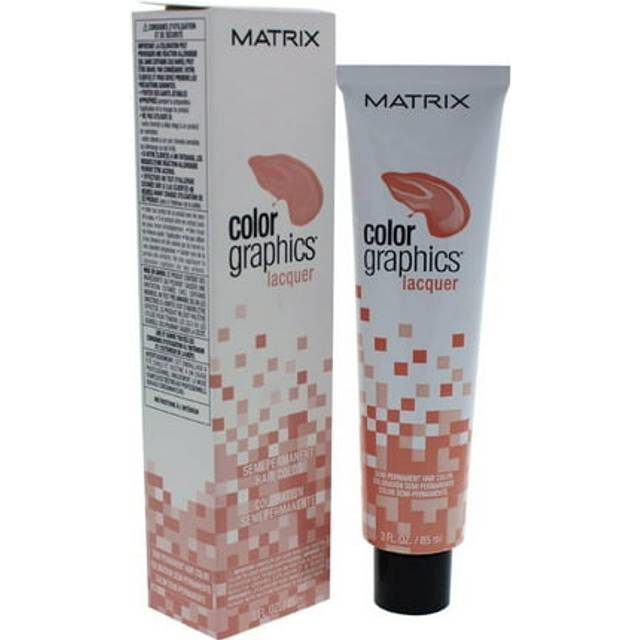 Matrix Colorgraphics Lacquer Semi Permanent Hair Colour 85ml / Light Peach