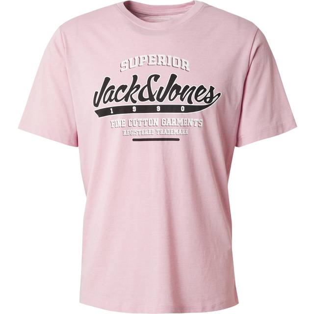 Jack & Jones  T shirt JJELOGO  - EU L - Pink - EU L