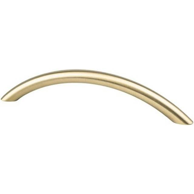 128 mm Center to Center Contemporary Advantage Three Arch Cabinet Pull, Champagne