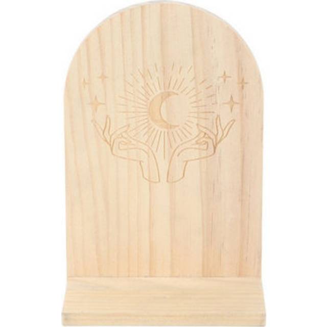 Something Different Mystical Hands Incense Holder Shelf - Natural - one size