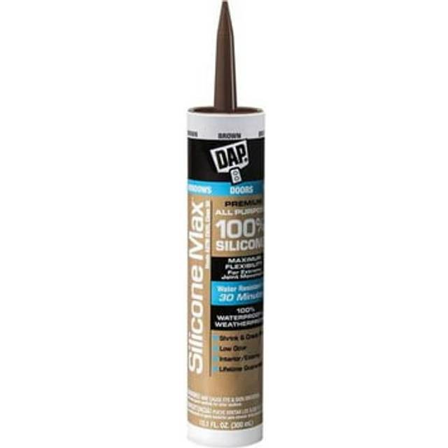 Dap  10.1 oz Silicone Max Sealant, Brown