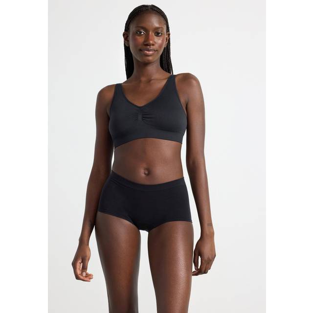 Seamless boxertrosor med normalhög midja