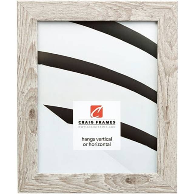Craig Frames 26690 16 by 20-Inch Picture Frame  Smooth Wrap Finish  1.25-Inch Wide  Restoration White
