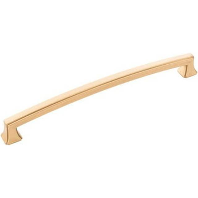 224 mm Center-Center Style Cabinet & Drawers Pull, Brushed Gold Brass
