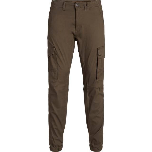 Cargo Trousers Jack & Jones Paul Flake - Marron - 31x30