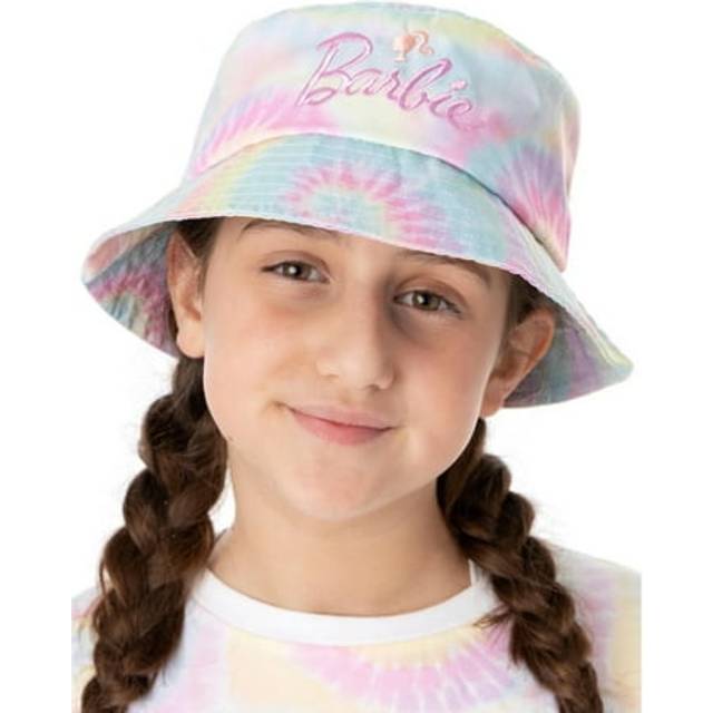 (M-L, Multicoloured) Barbie Girls Bucket Hat