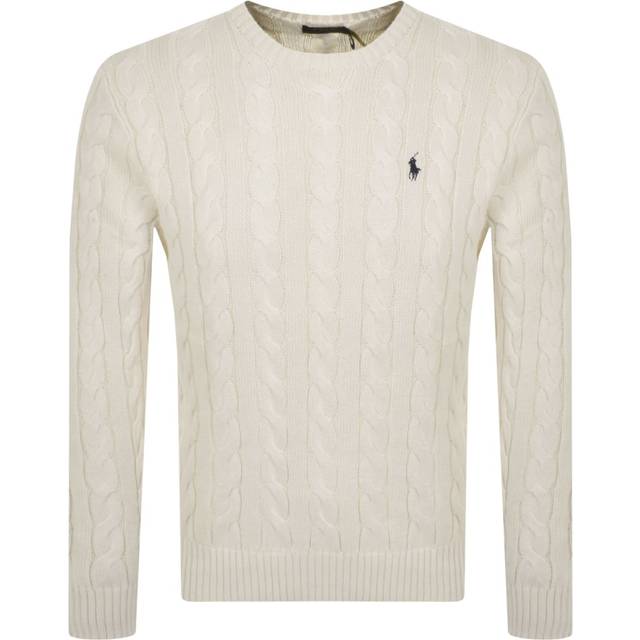 Ralph Lauren Cable Knit Jumper Cream