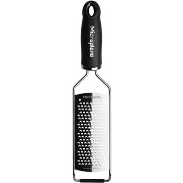 Microplane Gourmet grovt rivjärn 31 cm Black - Svart