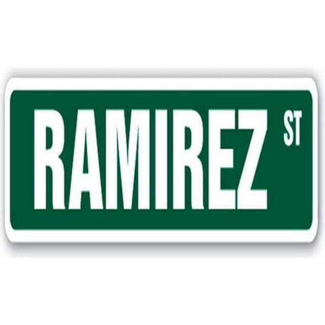 SignMission SS-730-RAMIREZ 30 in. Ramirez Street Childrens Name Room Sign