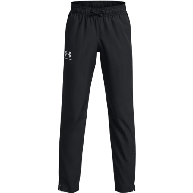 Under Armour Sportstyle Woven Unisex Pants - Black - Size: 7 - 8 Years - Foot Locker
