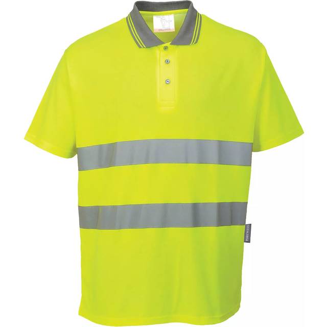 Portwest Cotton Comfort Polo - Yellow - 3XL